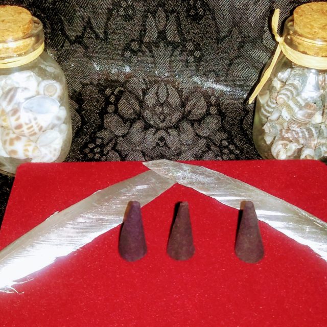 Blaccwidow Incense: Spelled Incense Moon Magick